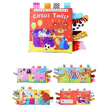 Amazon.co.jp: 布絵本 布のおもちゃ 赤ちゃん布絵本 知育玩具